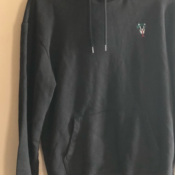 Black graphic hoodie - Picture 2 of 4